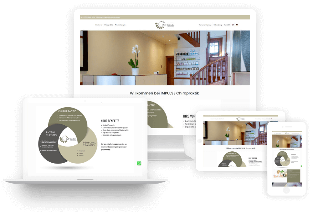 Impulse Chiropractic - Screens